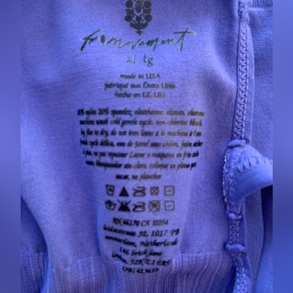 NWOT Free People FP Movement Good Karma High Neck One-piece - Picture 6 of 6